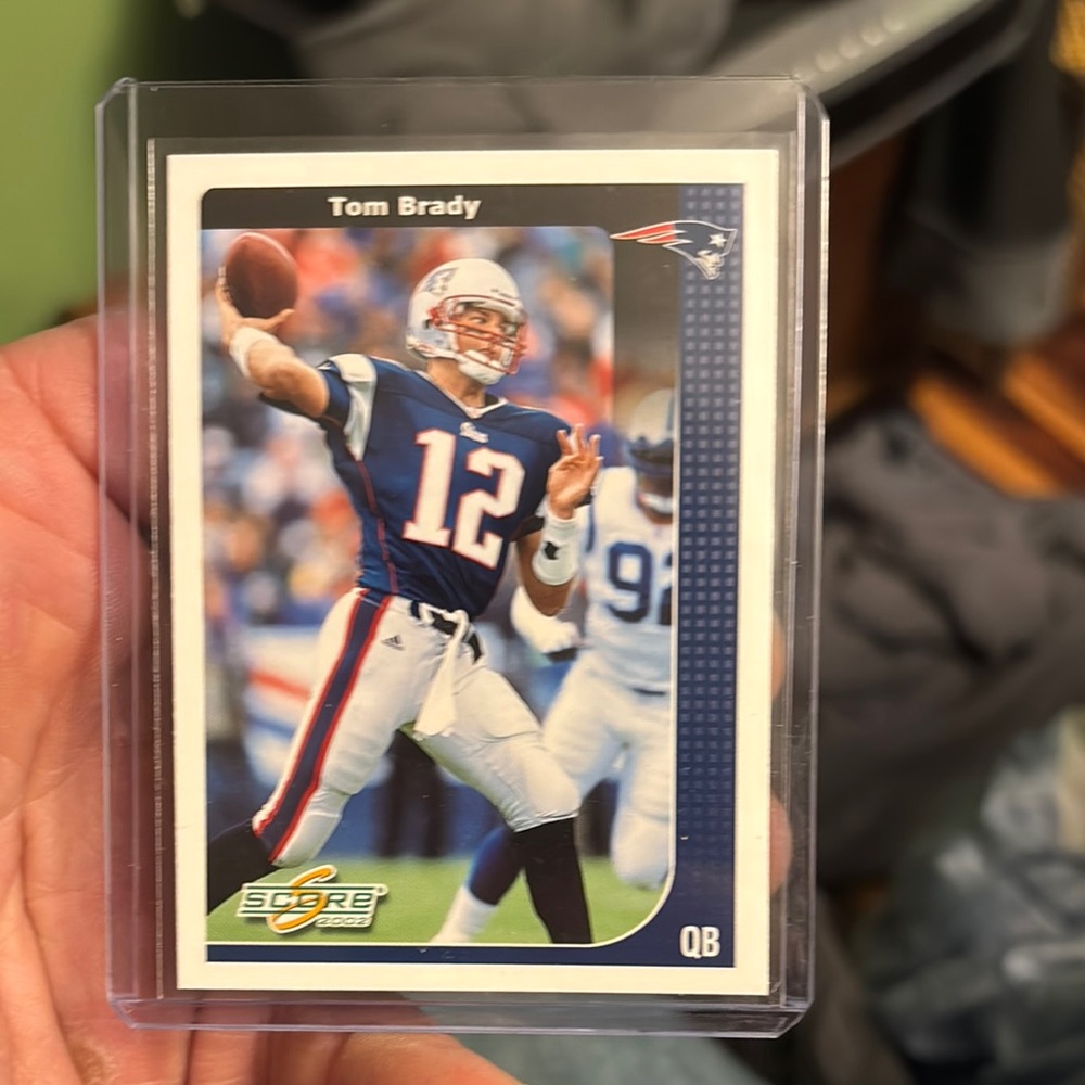 Tom Brady New England Patriots Card